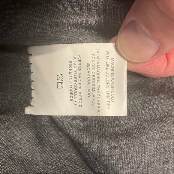 Fleece soft cozy Shacket. Blue/Greys - Picture 4 of 4